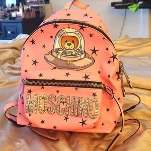 Moschino Space Teddy Backpack NEW
